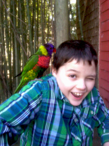 James with Bird WEB